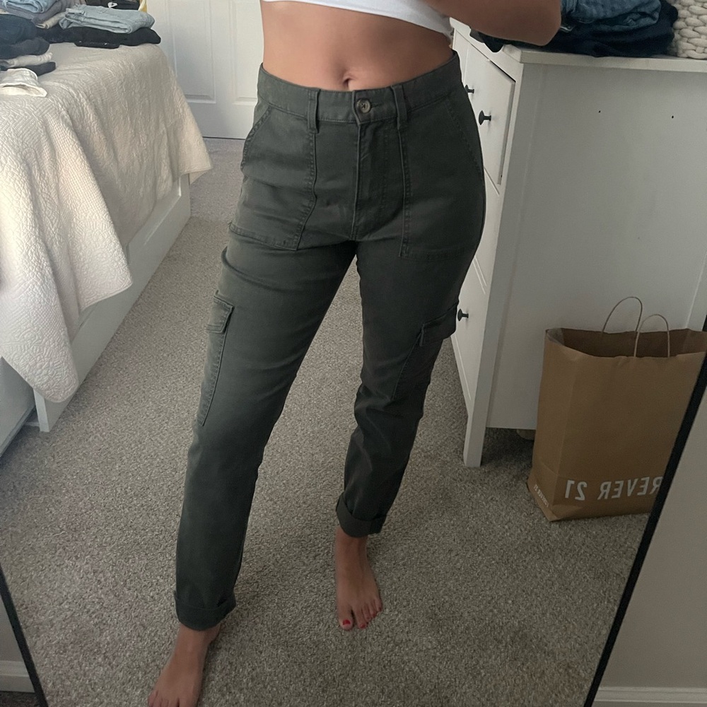 Green Cargo Pants